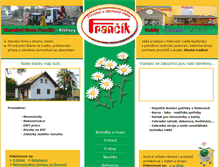 Tablet Screenshot of francik.cz